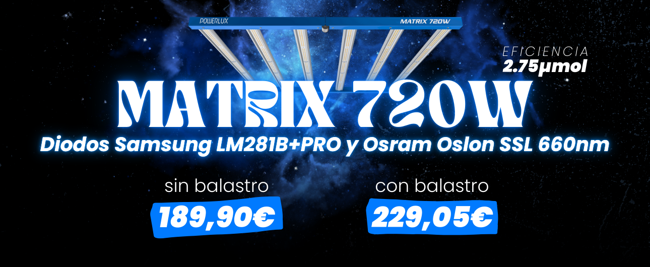 Comprar led de cultivo 720w